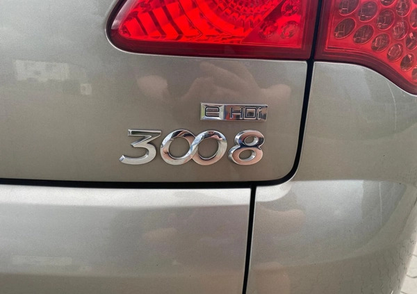 Peugeot 3008 cena 31000 przebieg: 168917, rok produkcji 2013 z Goniądz małe 121